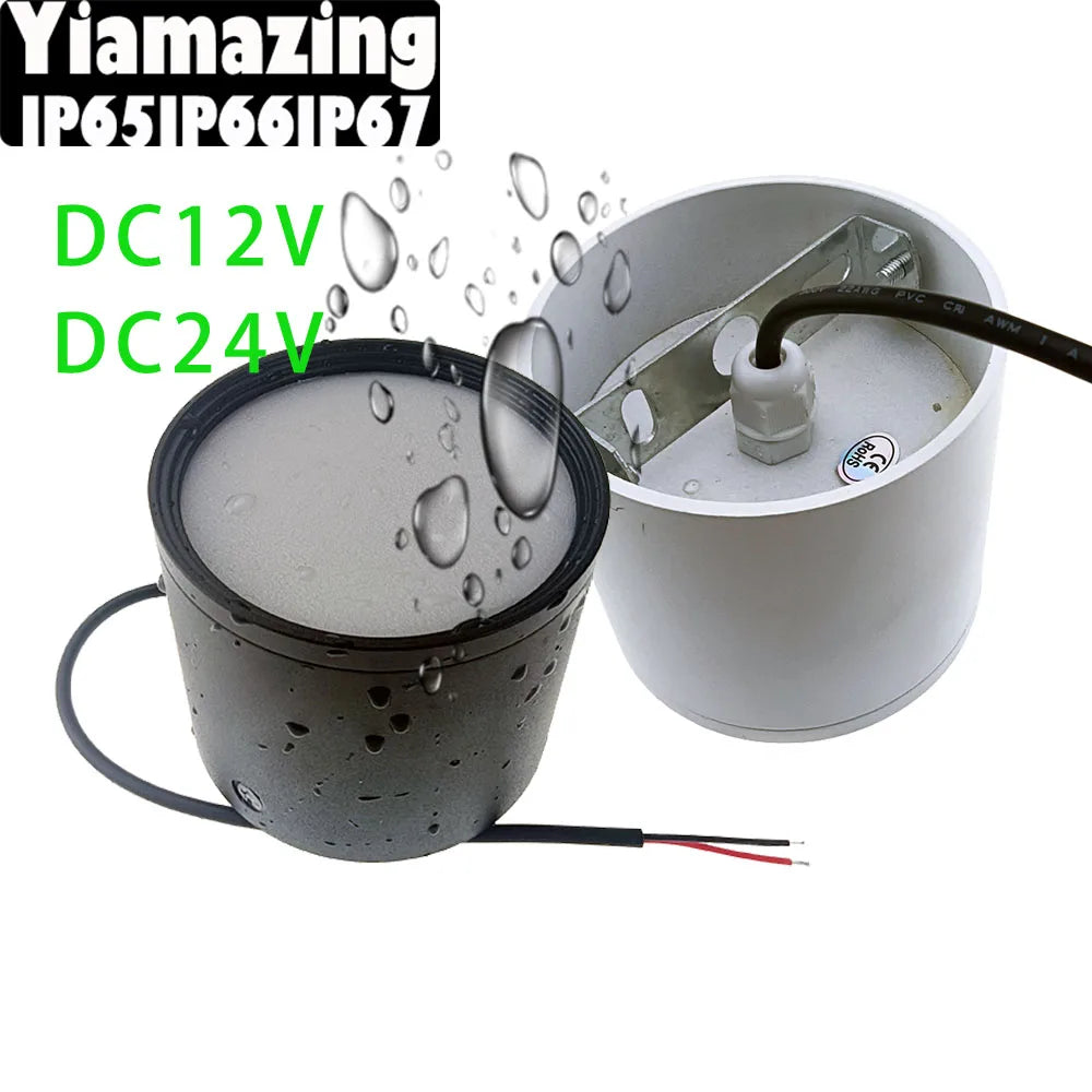 IP66 12V 24V IP65 IP67 Outdoor Waterproof Porch