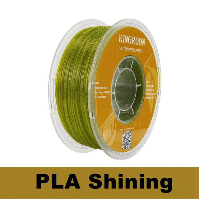 KINGROON 3D Printer Filament Glitter Shining Bling PLA
