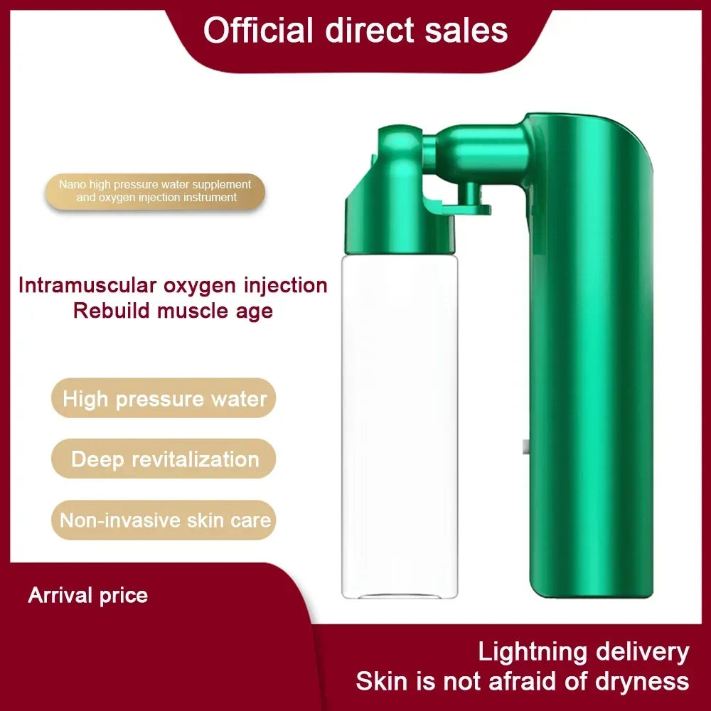 Beauty Skin Care 80ml Water Gun Portable Pressure