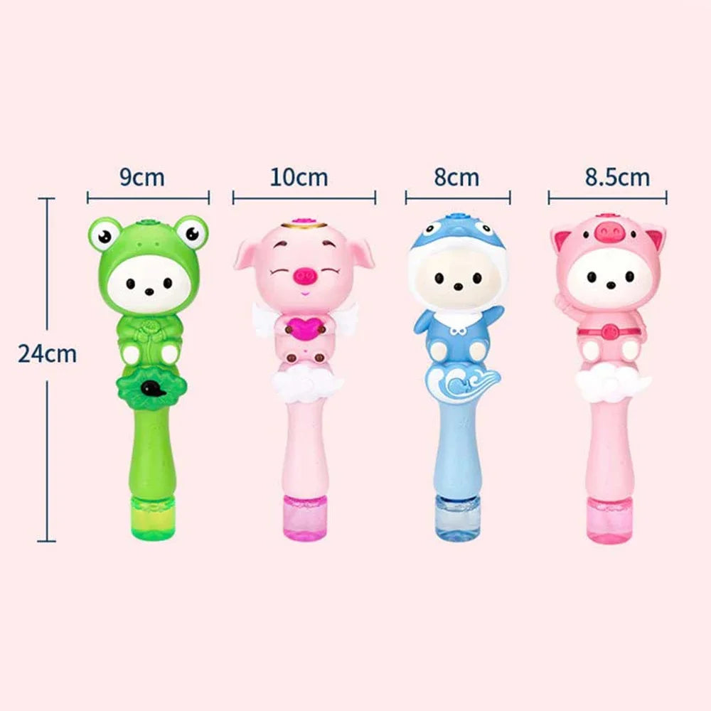 Cute Animal Magic Bubble Machine Toys Wedding Supplies