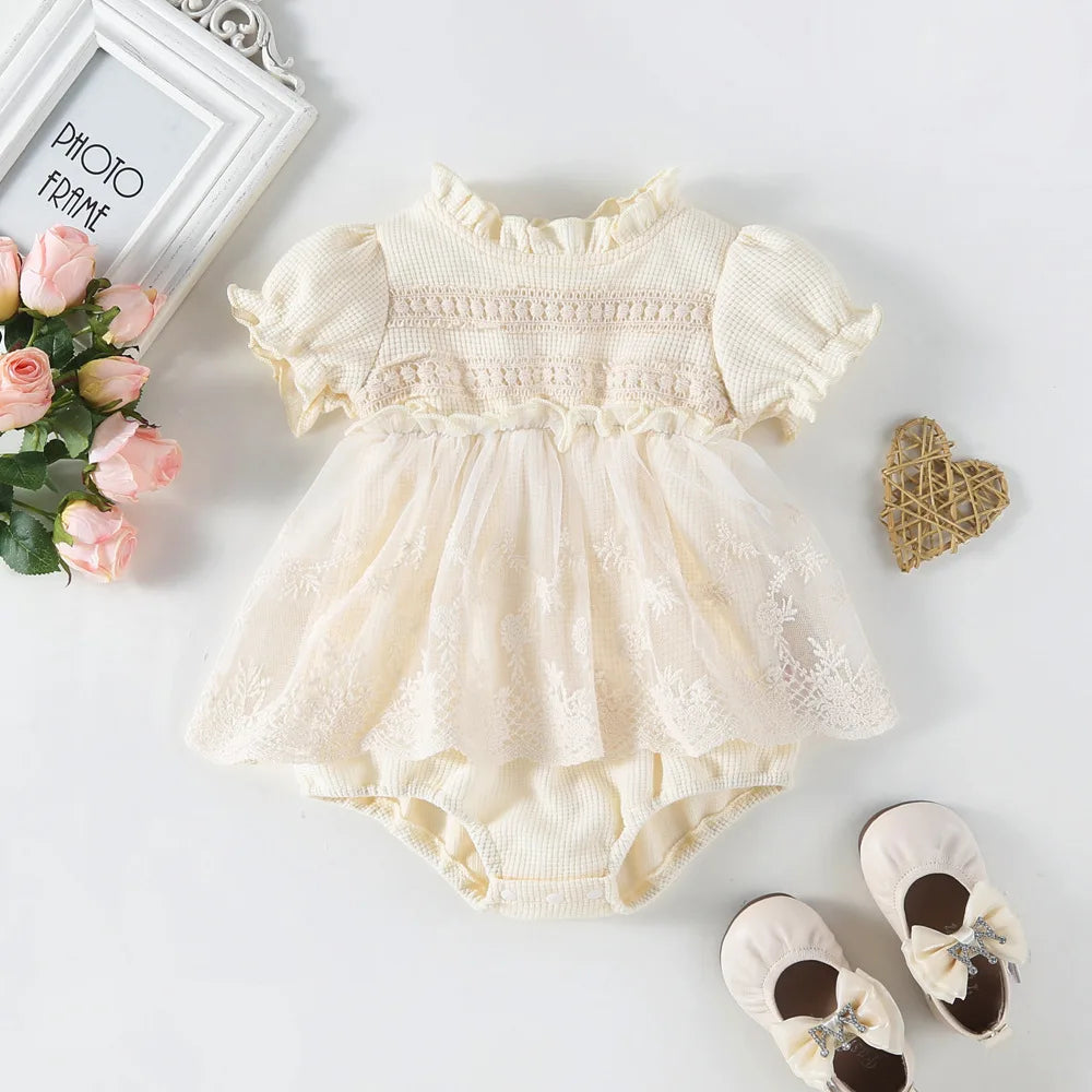 Spring Autumn New Infant Baby Girl Clothes Bodysuit