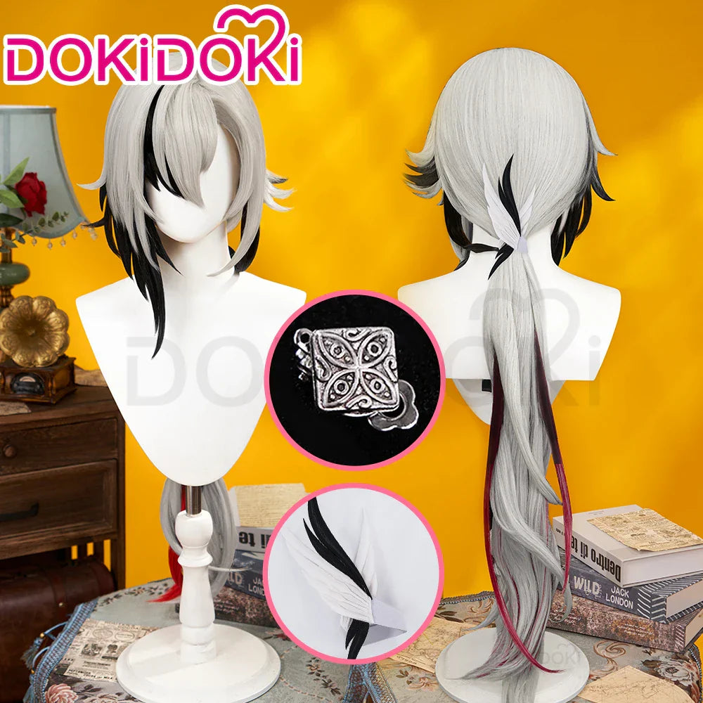 IN STOCK Arlecchino Wig Game Genshin Impact Fatui