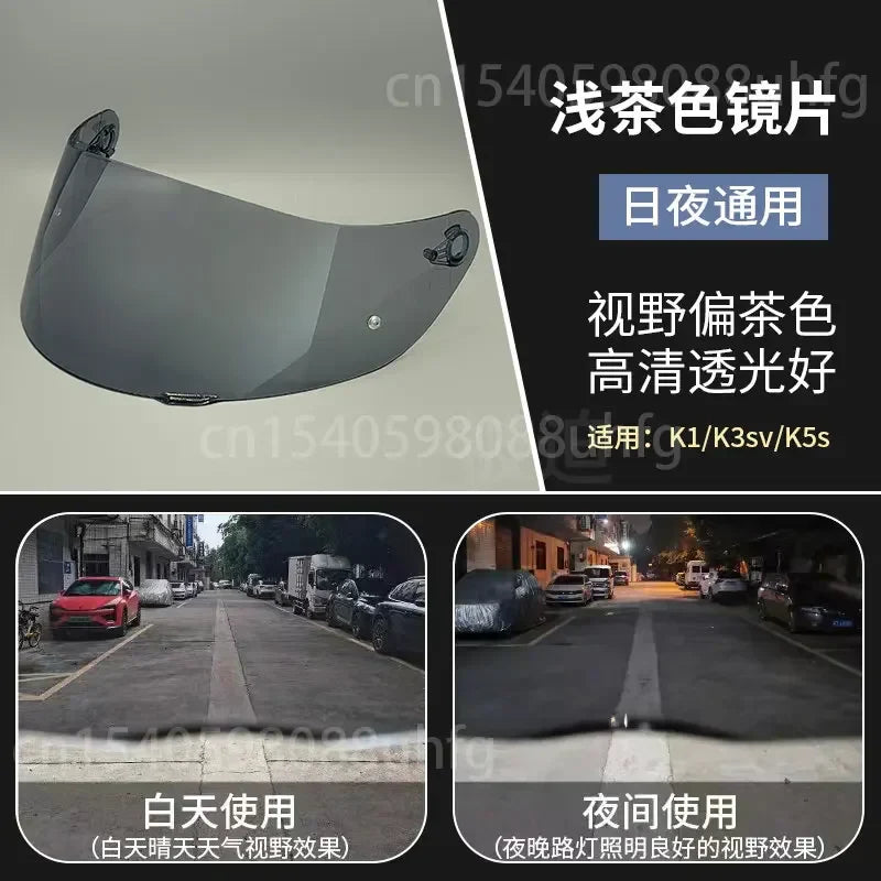 Motorcycle Helmet Visor for K1 K3SV K5 Moto