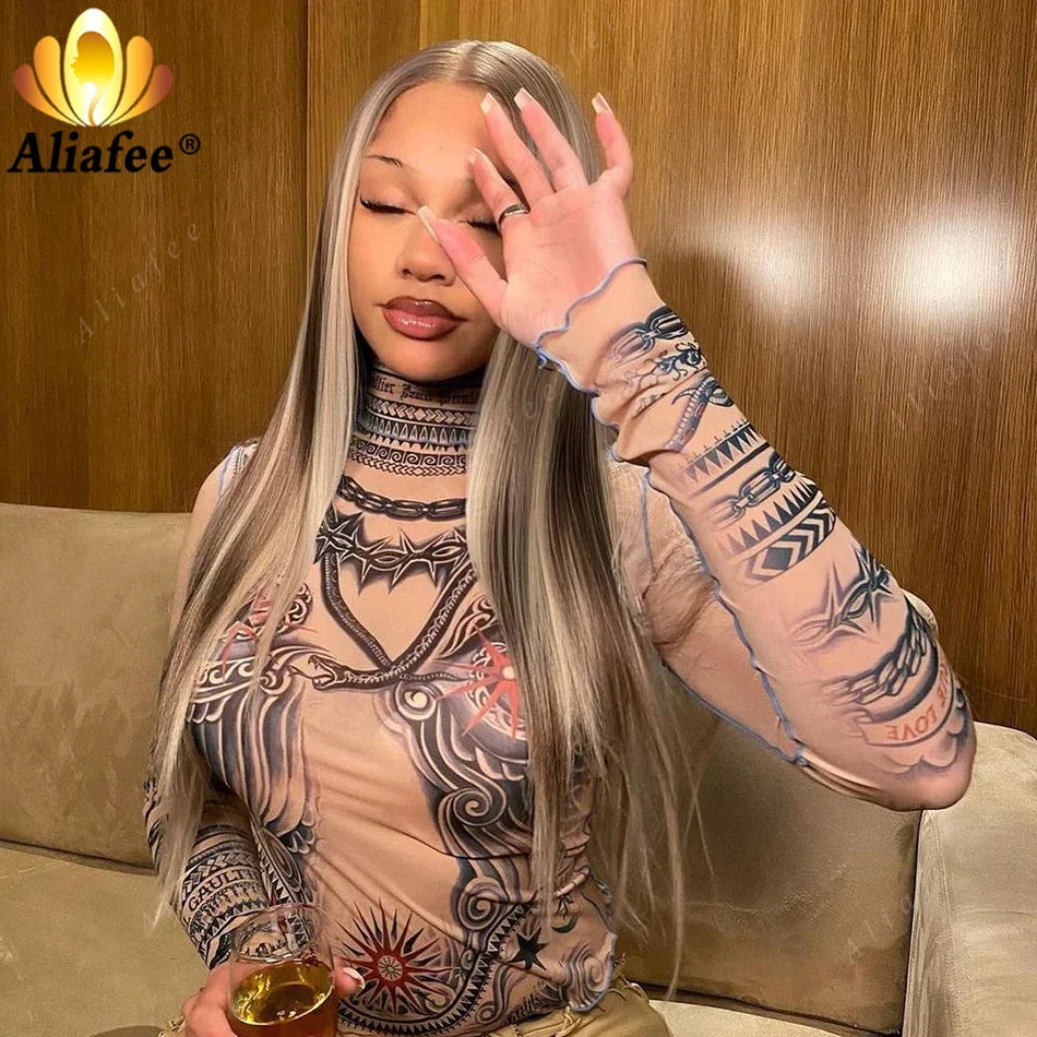 Highlight hd 13X6 Lace Frontal Wig Human Hair