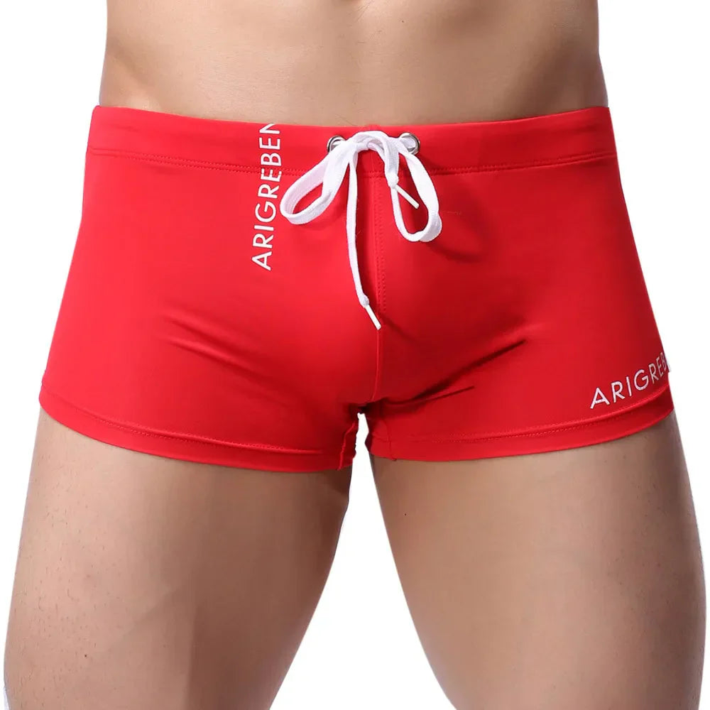 Swimsuit Men's Swimming Trunks Boxer Briefs Swimming Swim