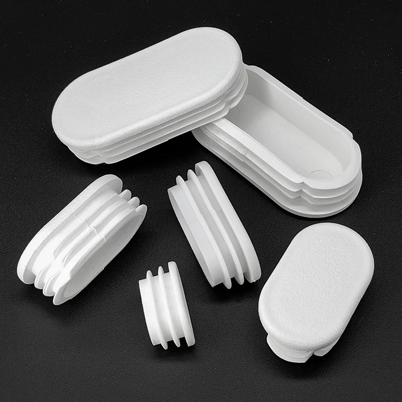 Oval Plastic Blanking End Cap Pipe Inner Plug