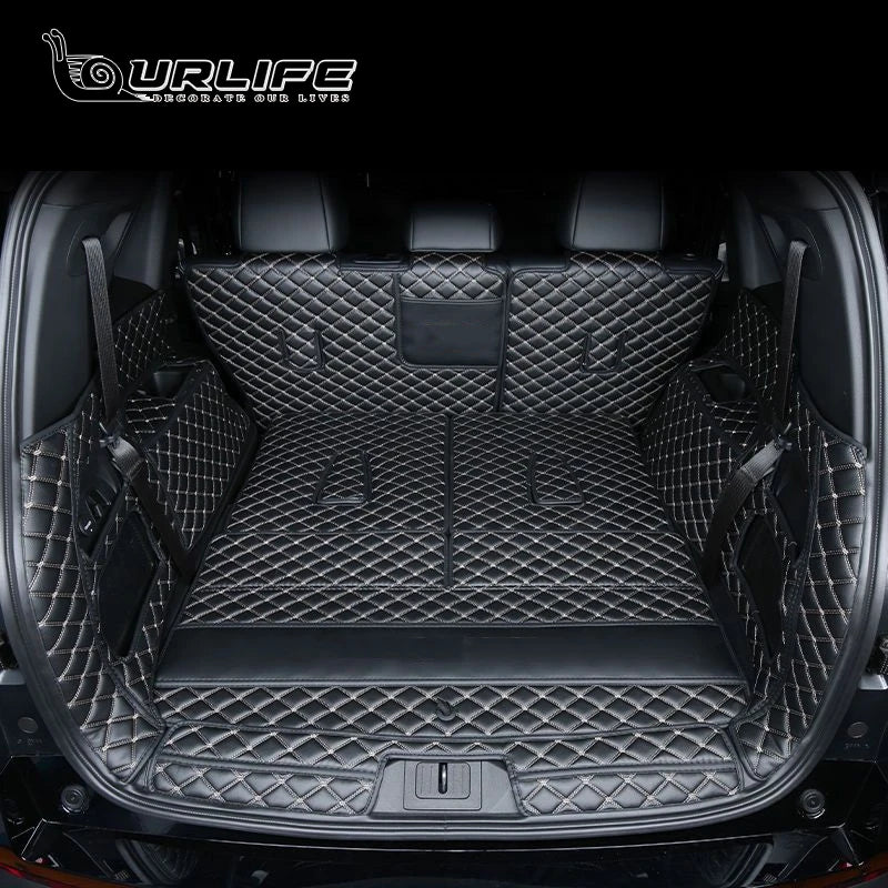 For GAC Trumpchi GS8 2021 2022 2023 2024 Accessories Car Boot Mat Rear Trunk Liner Cargo Leather Tray Protector Accessories Mats