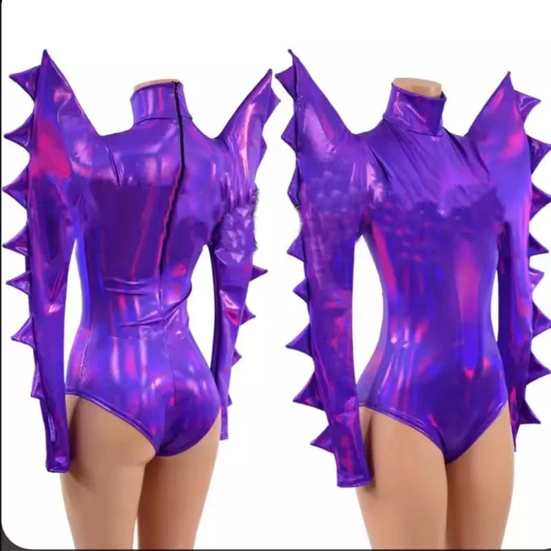 Nightclub Ds Dj Gogo Wear Pole Dance Outfit