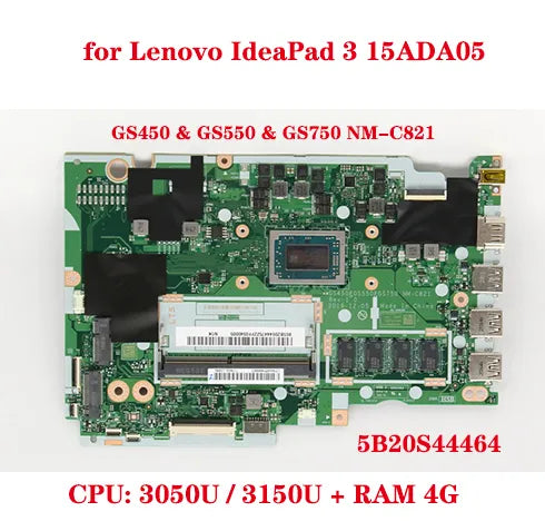 SN NM-C821 Lenovo laptop motherboard compatible with GS450