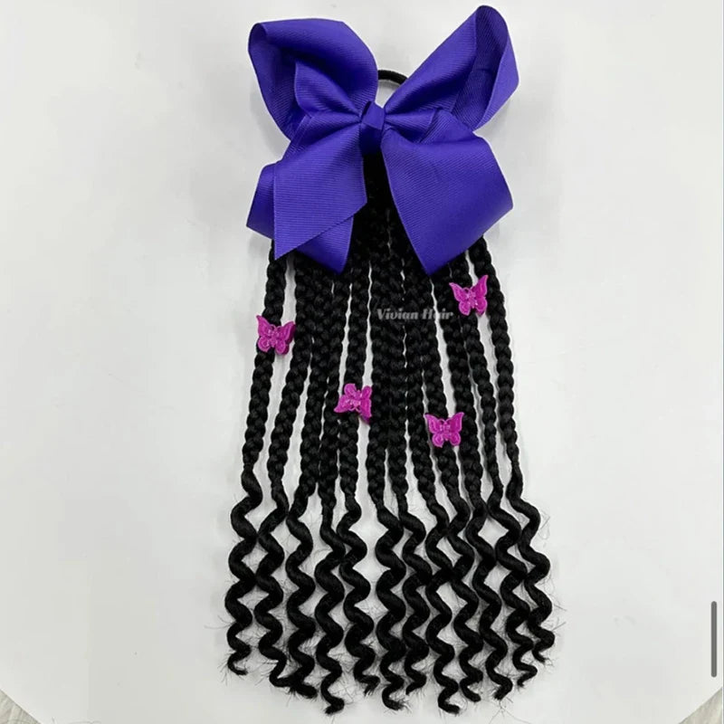 Black Africans Little Girl Passion Twist Headband Wig
