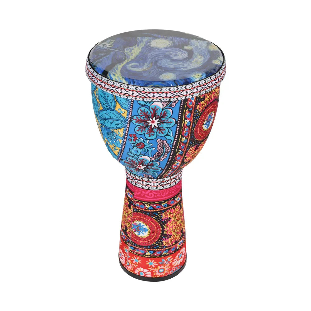 African Hand Drum 8 Inch Portable Djembe Drum
