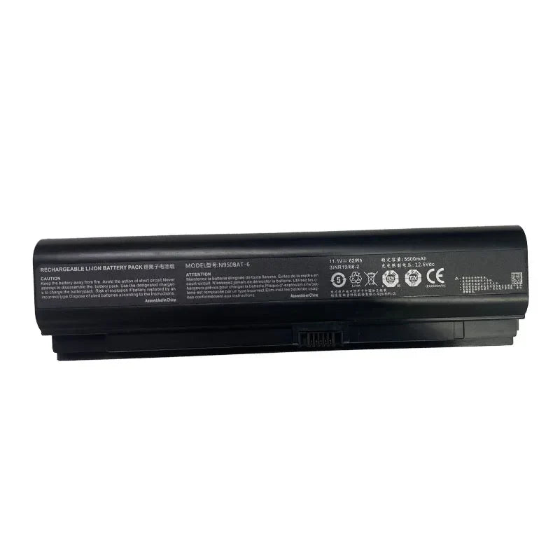 N950BAT-6 Laptop Battery For Hasee ZX7-G4G1 ZX7-G4E1 ZX7-CT5DA