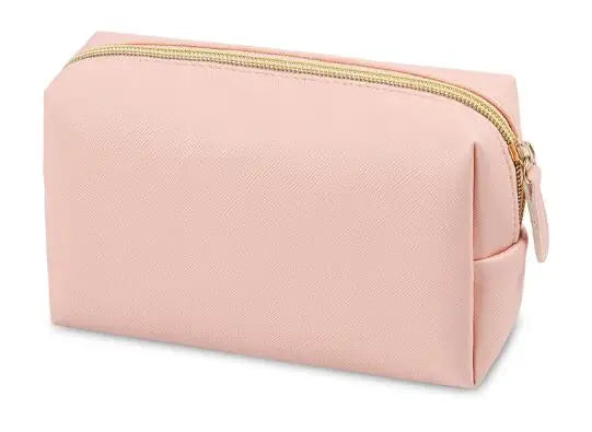 Personalized Embroidery Small Makeup Bag PU Leather Travel