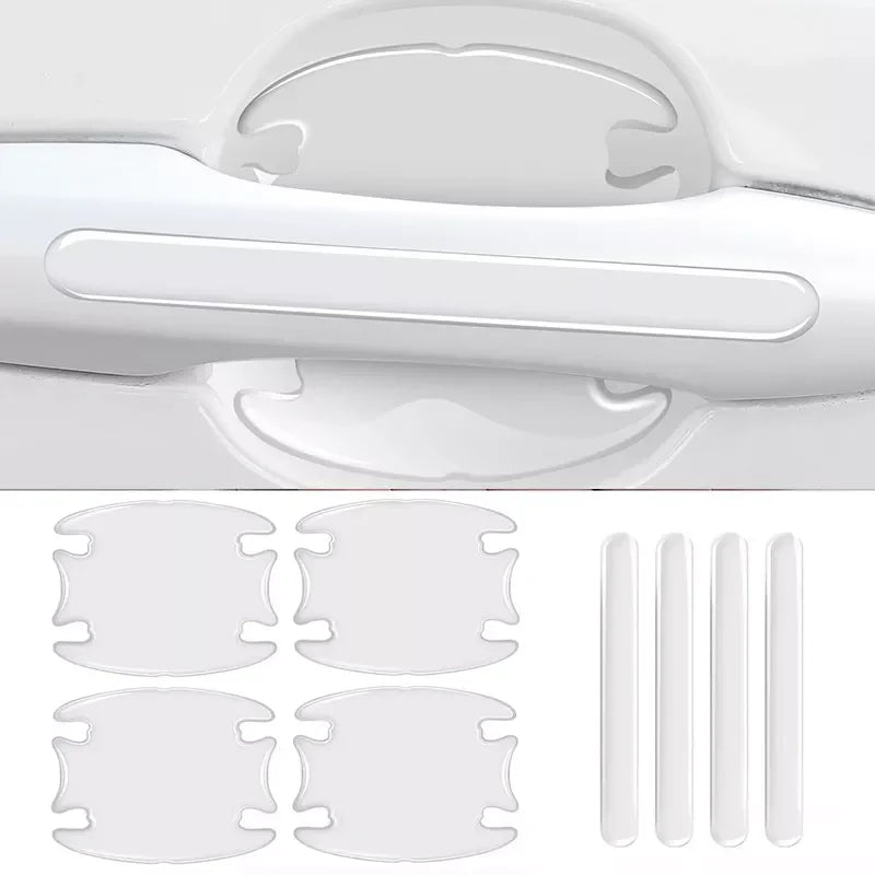 Car Door Handle Bowl Scratch Protective Invisible Transparent