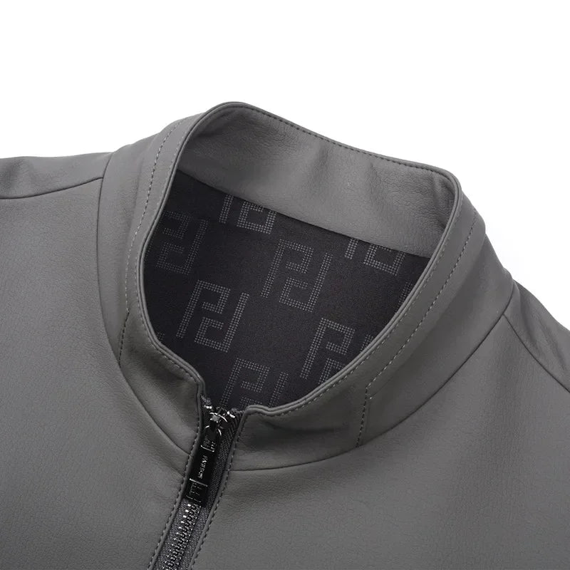 Spring and Autumn New Genuine Leather Clothes Men's