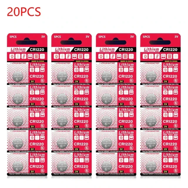 CR1220 3V Lithium Battery CR 1220 LM1220 BR1220