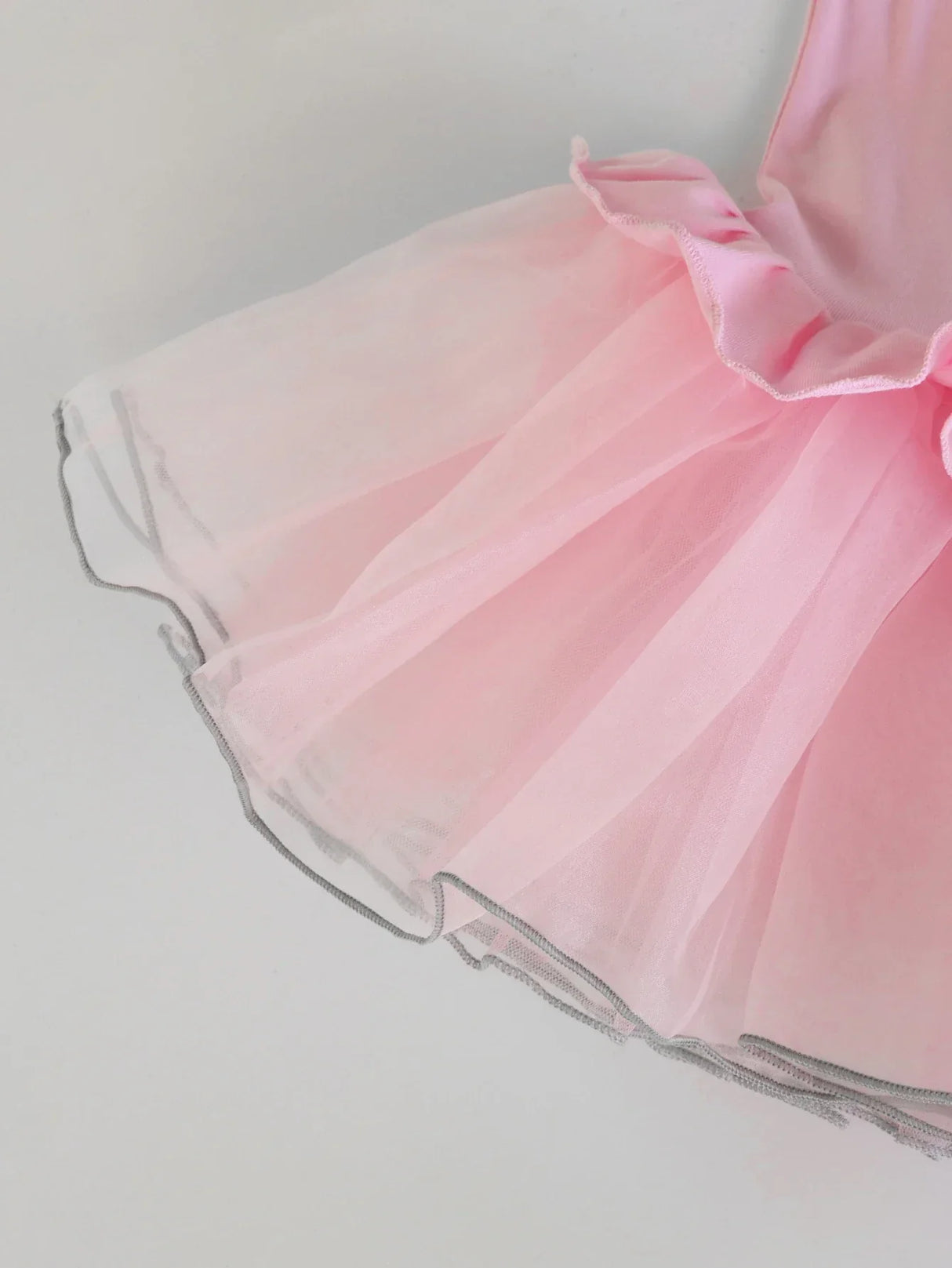 Girl's Elegant Ballet Dress Short Sleeve Dance Wear