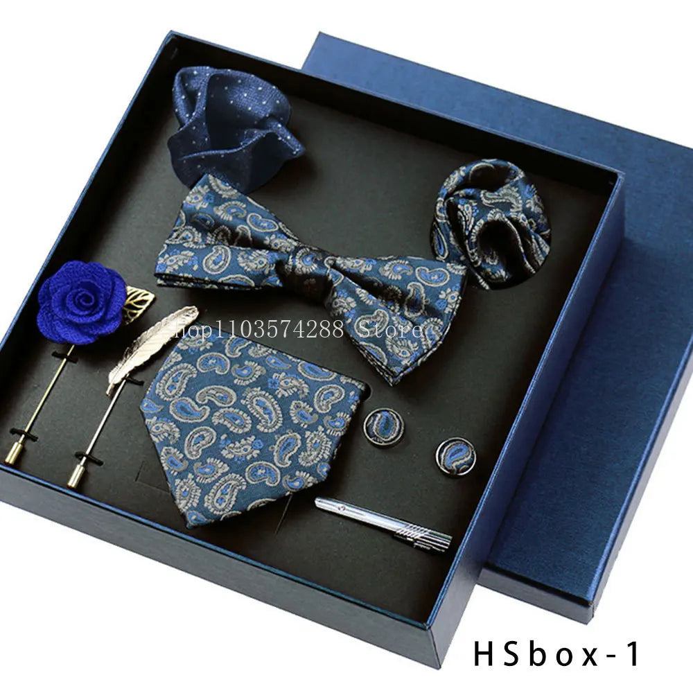 Luxury High Grade Mens Tie Set Nice Gift