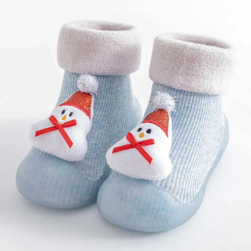 baby sock shoes for winter thick cotton animal