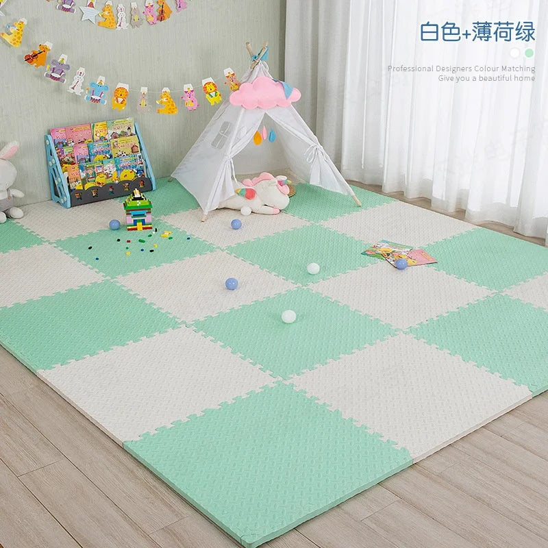 16PCS Thick 12mm Activities Mat for Baby Playmat