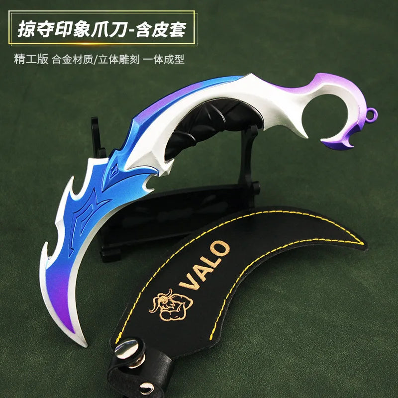 16CM Valorant Game Peripheral Shadow Sect Claw Blade