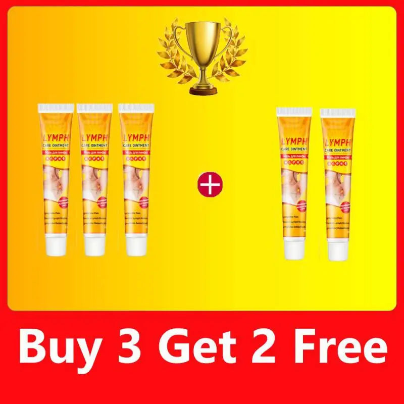 1/3/5Pcs Lymphatic Detox Cream Lymph Ointment Neck Anti-Swelling