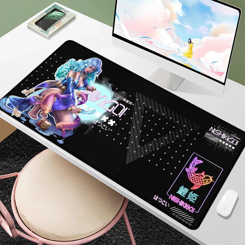 Sakuga Nishikigoi Mousepad Gamer Computer Mouse Pad Speed