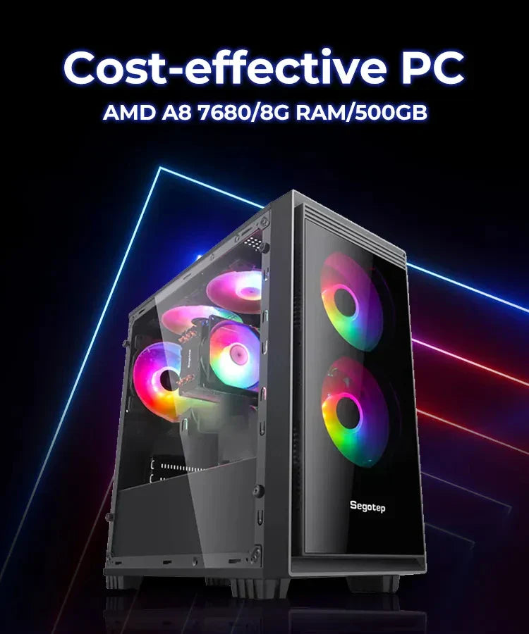 Gaming ATX Full Tower Gamer Computer Case Fan