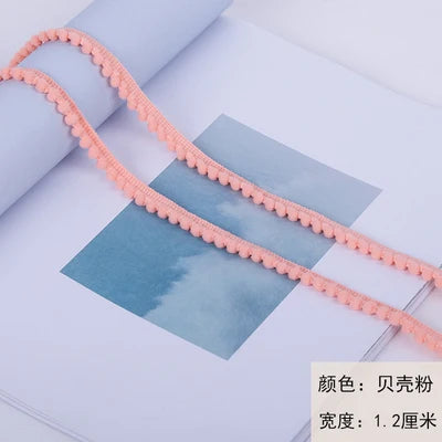 Pom Pom Trim Lace Ribbon Ball 11mm MINI