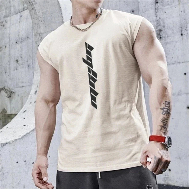 NEW Bodybuilding Sports Tank Tops Men Gyms Fitness