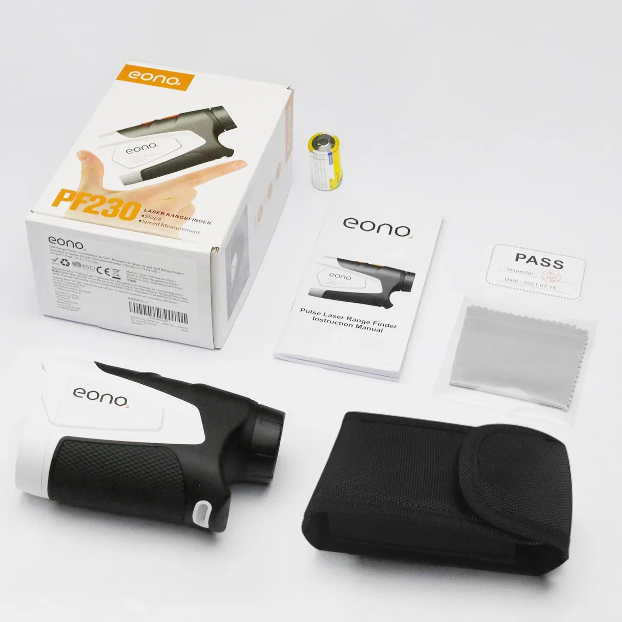 Mileseey Eono PF230 Golf Rangefinder 600M/Yard Digital Laser