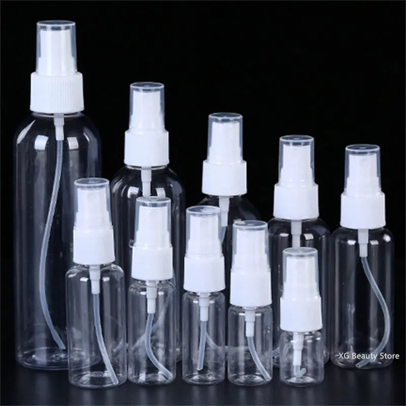 50PCS 10ml 20ml 30ml 50ml Clear Refillable Bottle