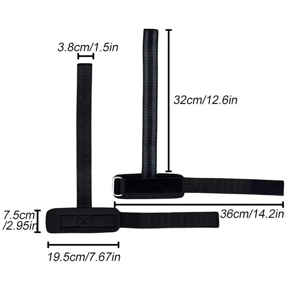 1Pair Weight Lifting Straps with Wrist Support,Wrist Straps