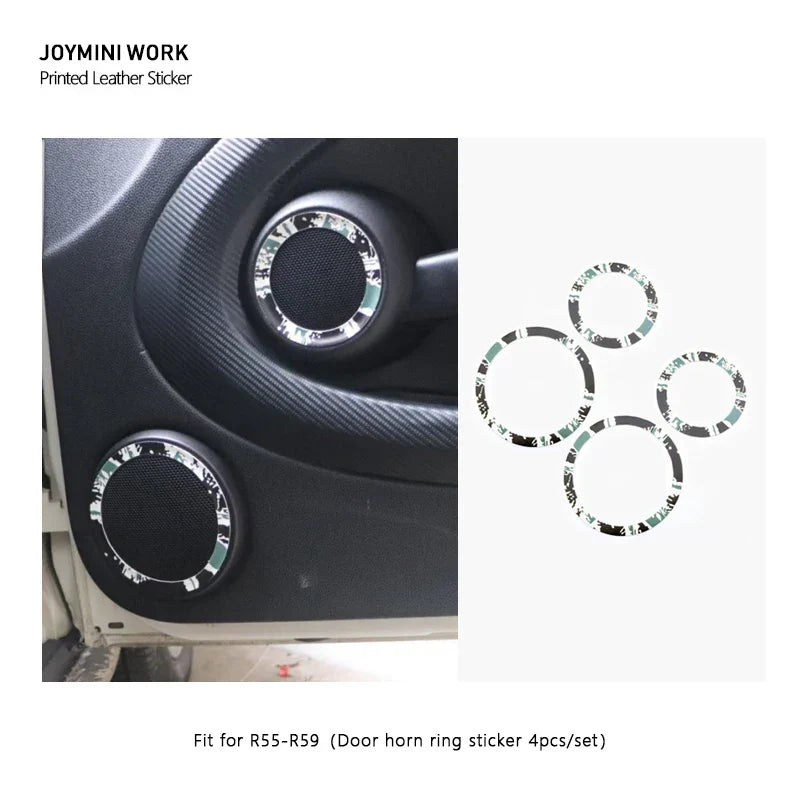Car Speaker Cover Trim Sticker Door Horn Decoration