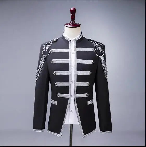 European Stage Fashion Performance Clothing Bar Singer Jacket