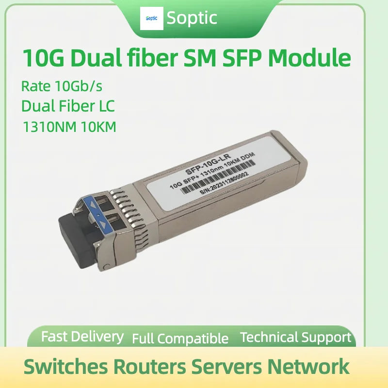fiber optic communication equipment for Cisco SFP-10G-LR 10KM