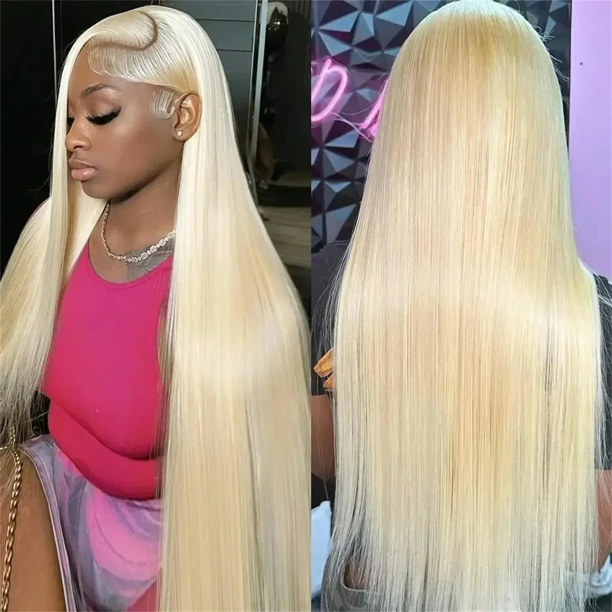 613 Honey Blonde 13x6 HD Transparent Lace Front