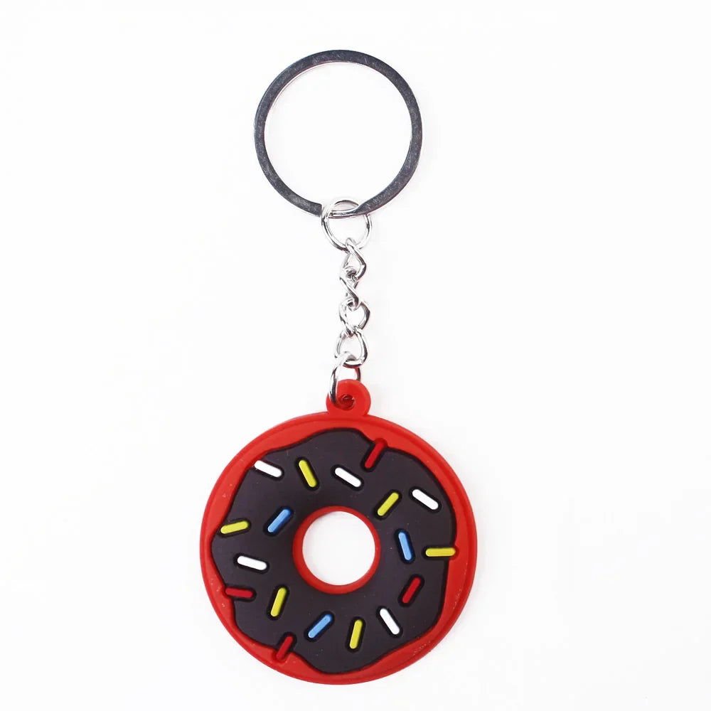 Creative Sweet Donut Keychain Party Favors Kids Food
