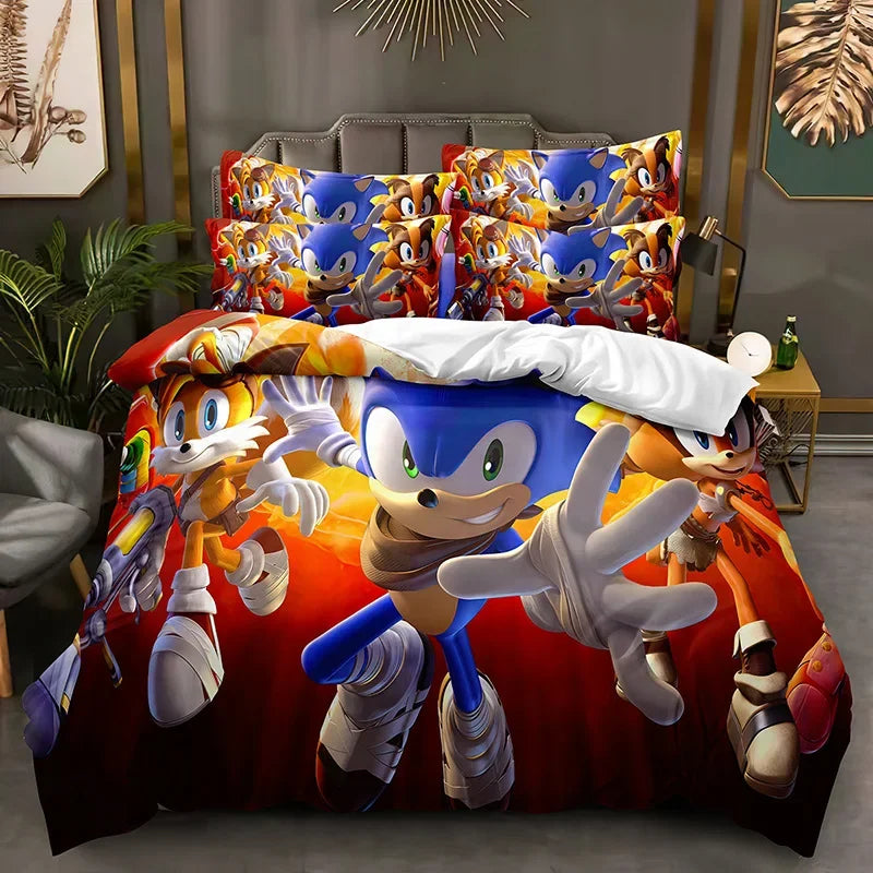 Sonic Simple Duvet Cover Single Piece Dormitory Upper
