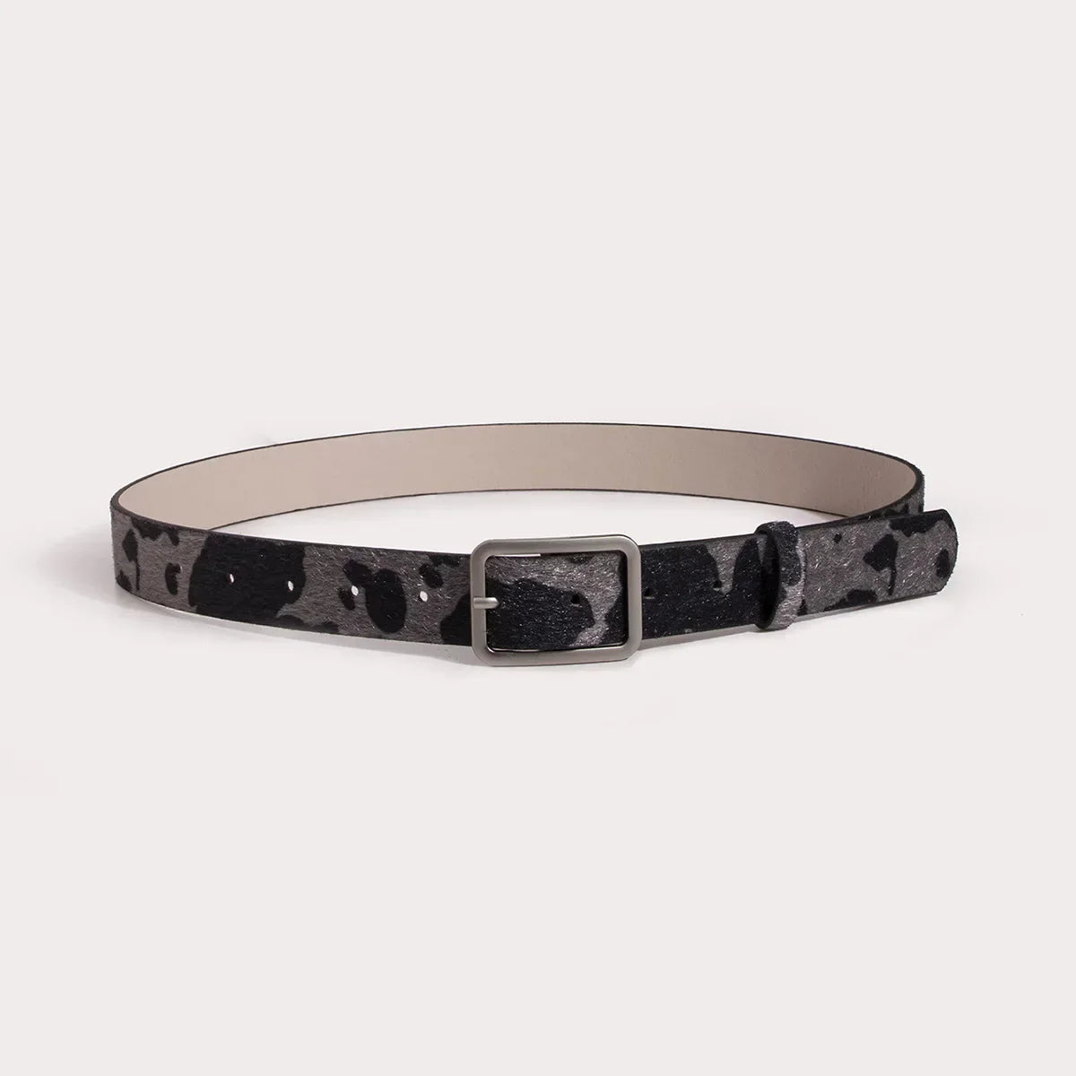 2023 Genuine Leather Women’s Belt with Gold Pin Buckle