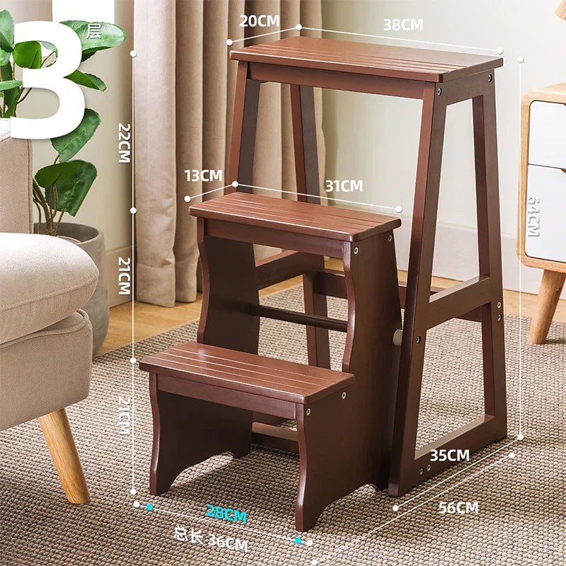 Platforms Telescoping Step Stools Foldable Attic Bar Portable