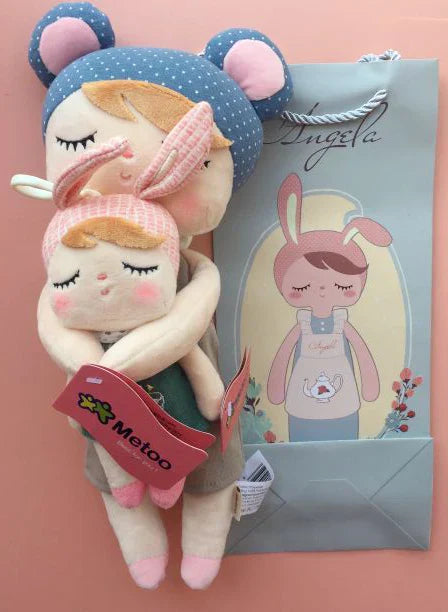 Metoo Doll Stuffed Toys Kawaii Mother and Kid