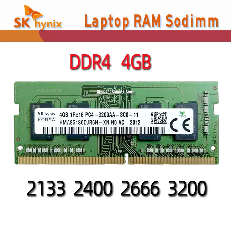 SK Hynix ddr4 4GB 8GB 16GB 32GB 2133MHz