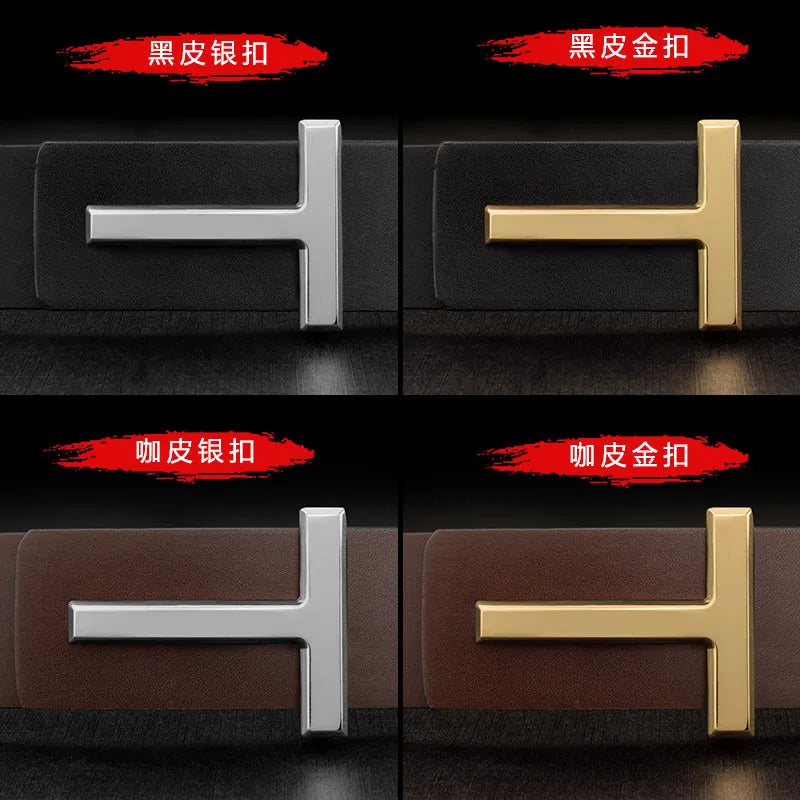 2023 new luxury high quality letter slide buckle
