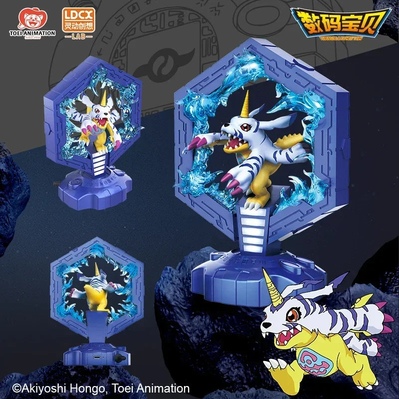 Derivatives Agumon Gabumon Night Lamp Digimon Adventure Anime