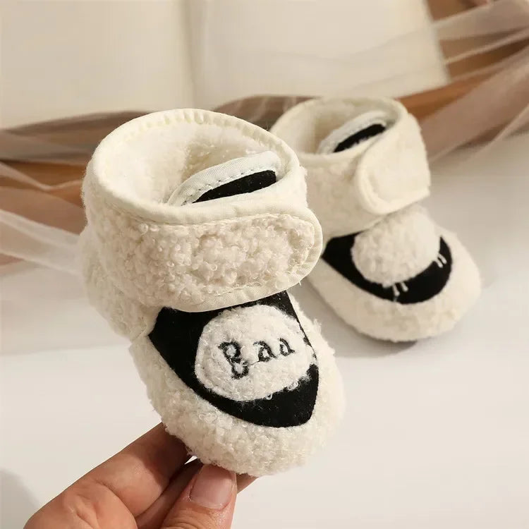 Warm Infant Toddler Crib Snow Boots Soft Comfortable
