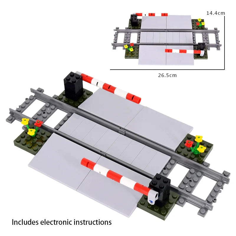 City Trains Train Rail Crossing Track Rails Soft
