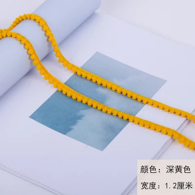 Pom Pom Trim Lace Ribbon Ball 11mm MINI