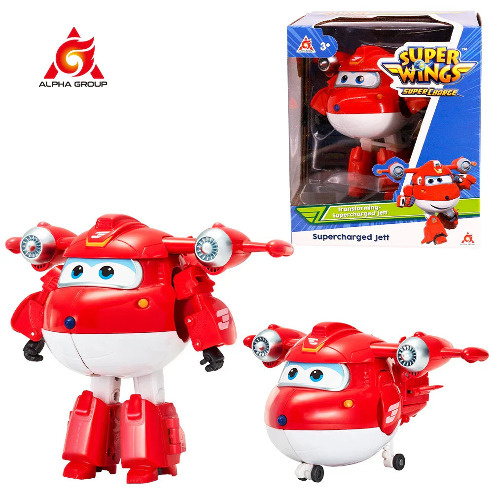 Super Wings 5 Inches Transforming Jett Dizzy Donnie