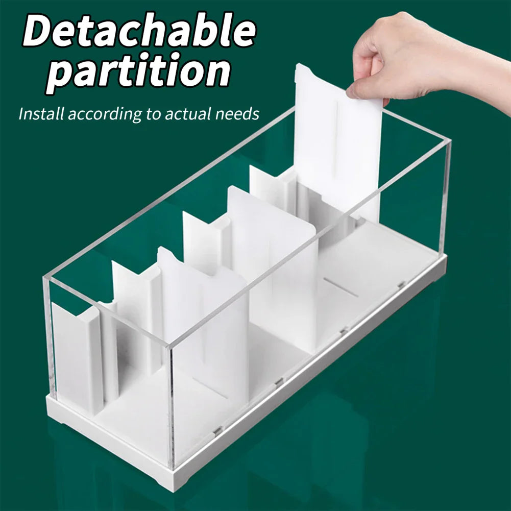 Mini Aquarium With Filter LED Light Fish Tank